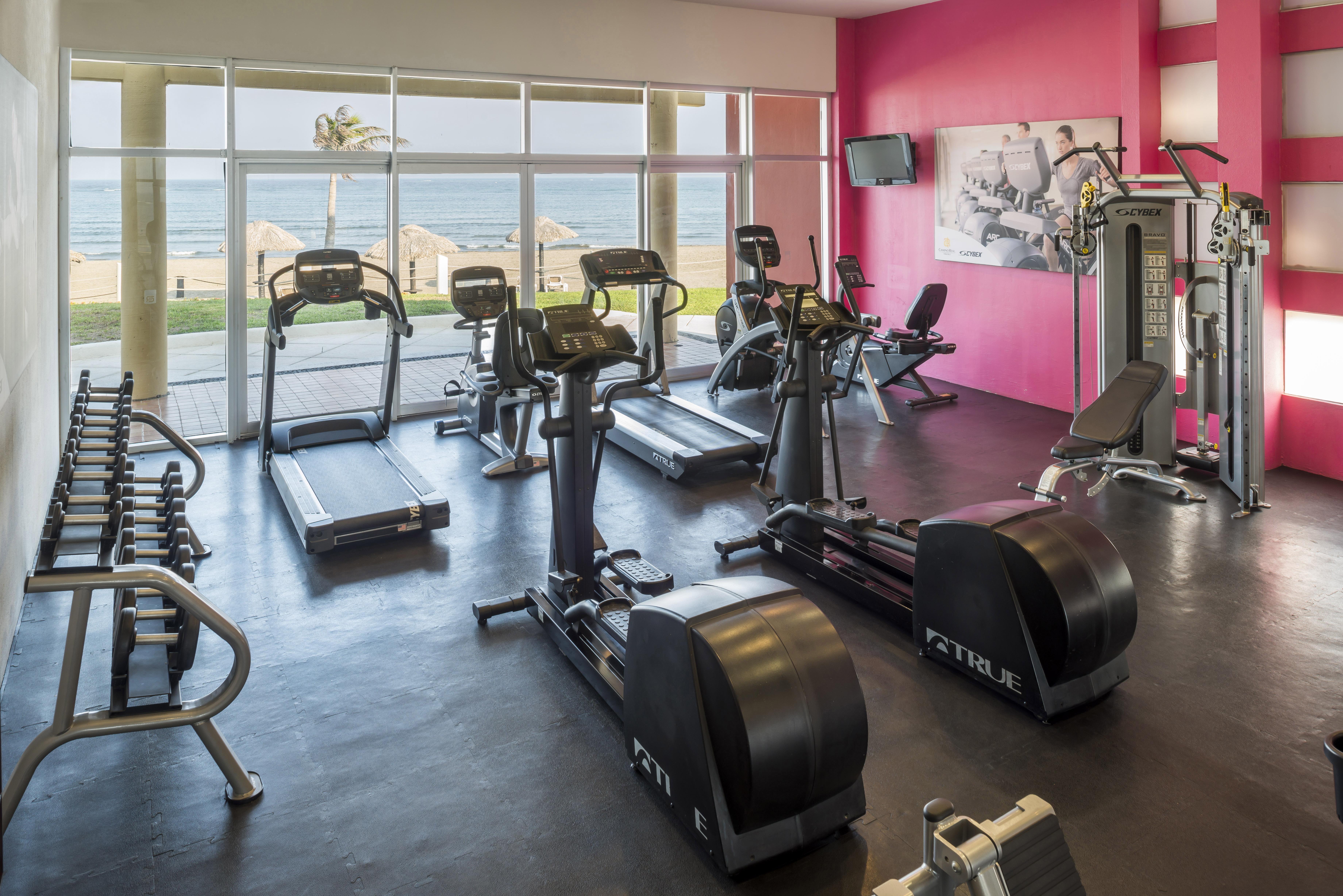 Camino Real Veracruz Eksteriør bilde The gym at the hotel