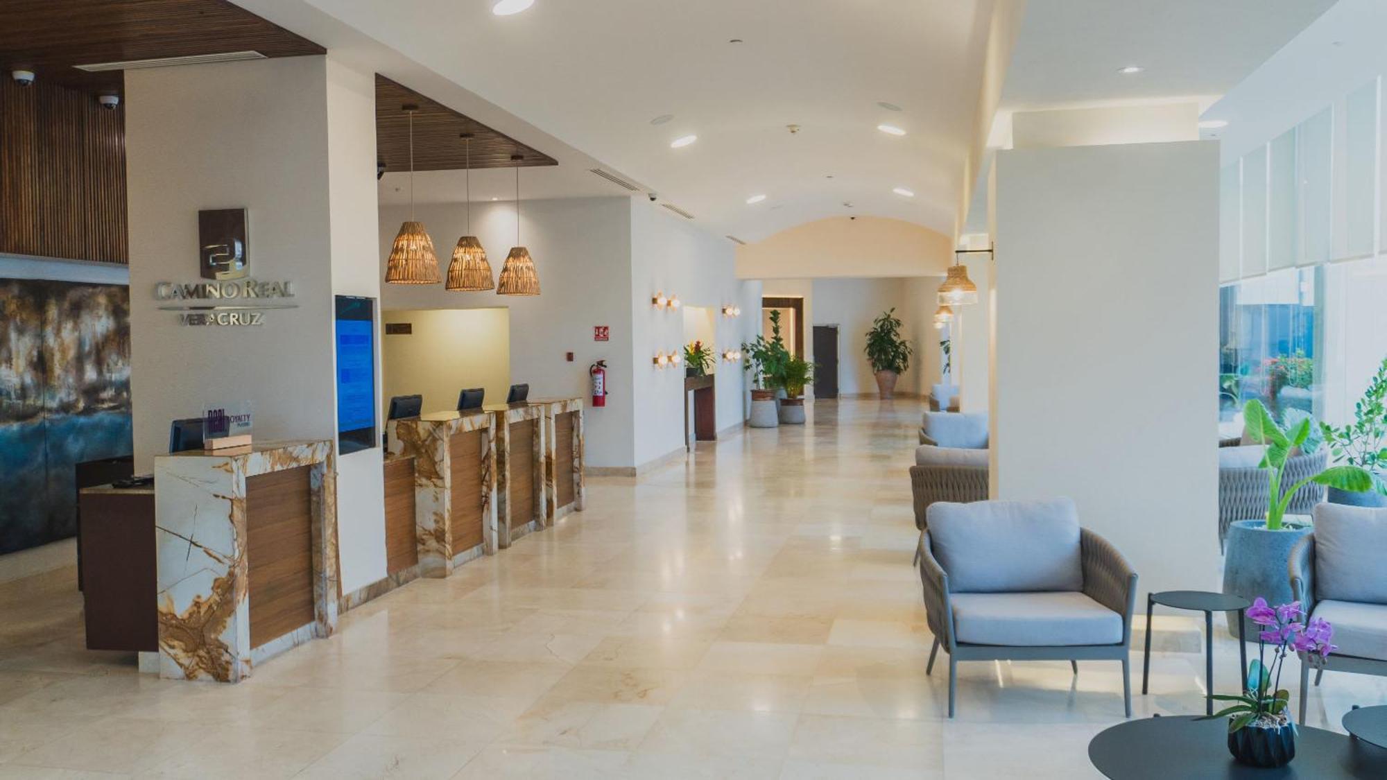 Camino Real Veracruz Eksteriør bilde Lobby