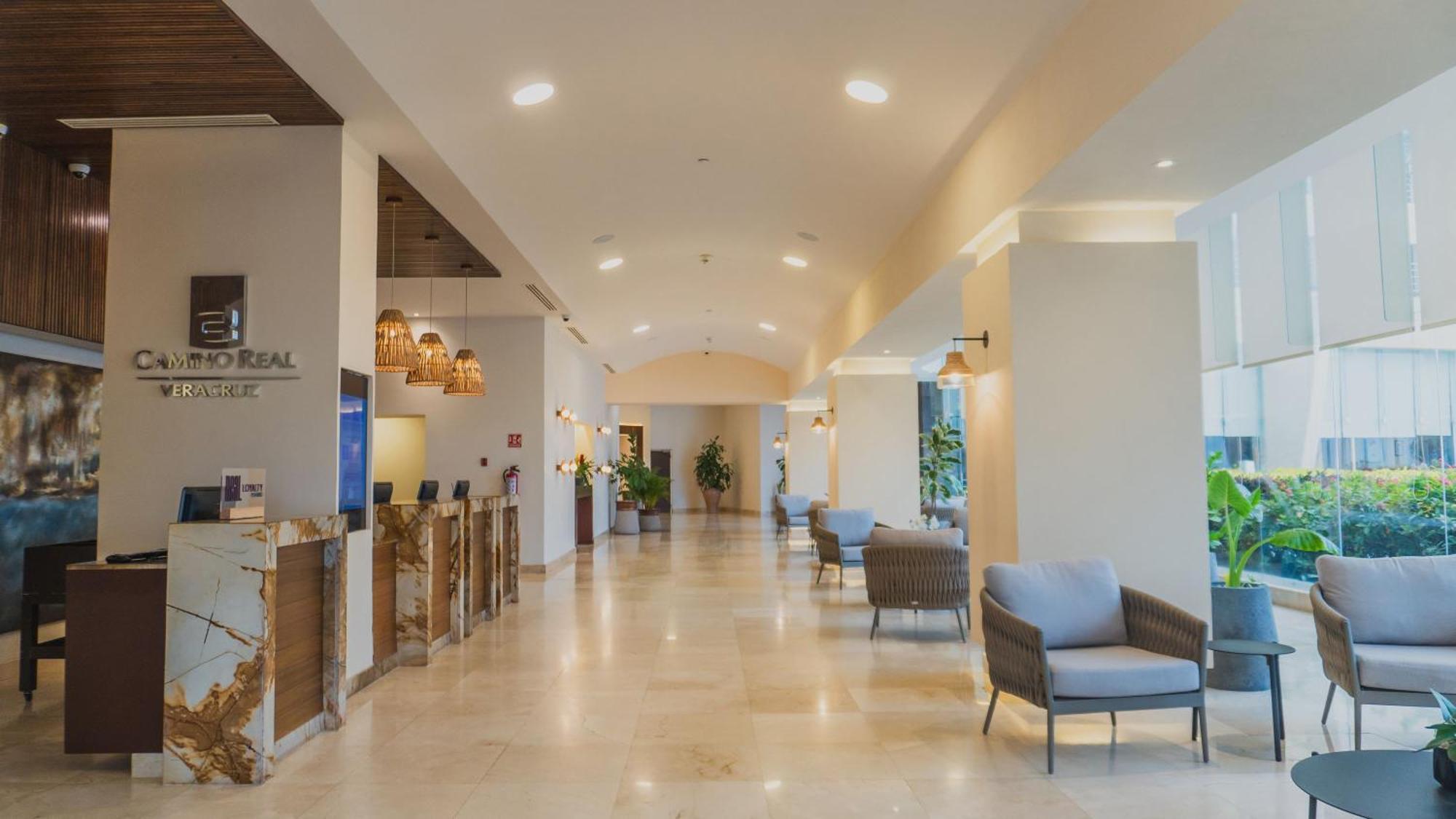 Camino Real Veracruz Eksteriør bilde Lobby